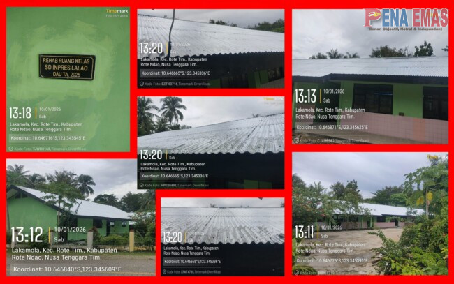 Diduga UPTD SDI Lalao dikerjakan hanya Memenuhi Volume “Asal jadi” Tidak memenuhi Kualitas dan Spesifikasi 1 FOTO LALAO 2