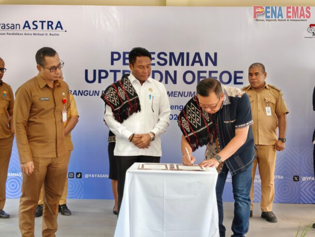 BUPATI ROTE NDAO RESMIKAN GEDUNG BARU SD NEGERI OEFOE, WUJUD CINTA KASIH DAN KOLABORASI UNTUK MEMAJUKAN PENDIDIKAN 1 IMG 20260708 WA0000