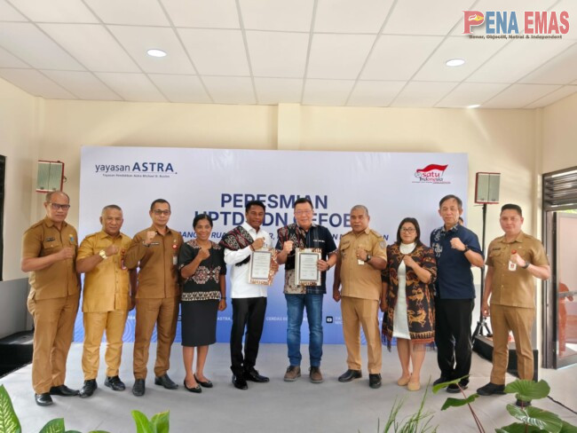 BUPATI ROTE NDAO RESMIKAN GEDUNG BARU SD NEGERI OEFOE, WUJUD CINTA KASIH DAN KOLABORASI UNTUK MEMAJUKAN PENDIDIKAN 2 IMG 20260708 WA0003