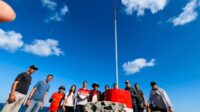 Mengisi Kemerdekaan HUT RI Ke-81, Dengan Hal-hal Positif dan Edukasi Masyarakat di Titik 0 KM NKRI 1 IMG 20260811 WA0001